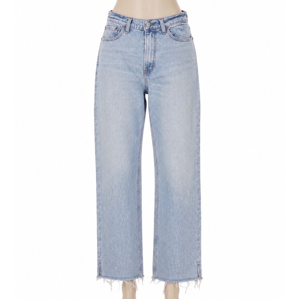 Abercrombie & fitch 90s straight Jeans Women 26/2 Light Wash Straight Curve love